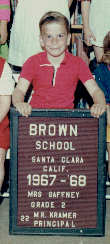 Kurt True at Walter G. Brown Elementary School.